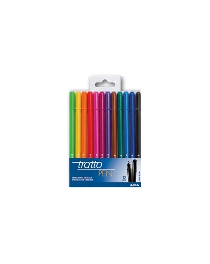 BUSTA 12 PENNARELLO TRATTO PEN NEW METAL