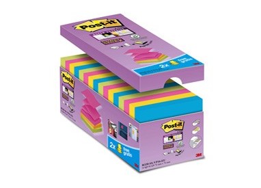 VALUE PACK 16 BLOCCO 90fg Post-it® Super Sticky Z-notes 76X76MM R-330-SS-VP16