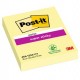 BLOCCO 90foglietti Post-it® Super Sticky Giallo Canary™ 47.6x76mm 656-12SS-CY-EU