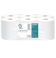 Rotolo asciugamani Autocut Microgoffrato 2veli Ø18,5cm DissolveTech Papernet