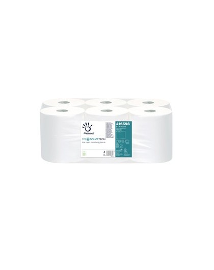 Rotolo asciugamani Autocut Microgoffrato 2veli Ø18,5cm DissolveTech Papernet