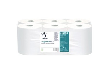 Rotolo asciugamani Autocut Microgoffrato 2veli Ø18,5cm DissolveTech Papernet