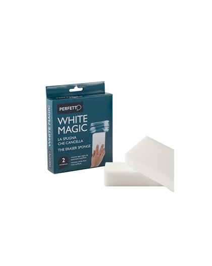 Blister 2 SPUGNE CANCELLA-MACCHIE Whitemagic PERFETTO