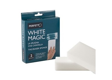 Blister 2 SPUGNE CANCELLA-MACCHIE Whitemagic PERFETTO