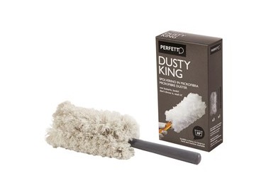 SPOLVERINO Microfibra + 3 RICAMBI Dusty King PERFETTO
