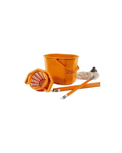 KIT PAVIMENTI (SECCHIOSTRIZZA+MOP+MANICO130cm) Perfetto