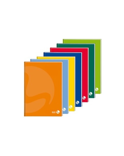 MAXIQUADERNO CARTONATO A4 80gr 96fg+1 1rigo COLOR 80 BM