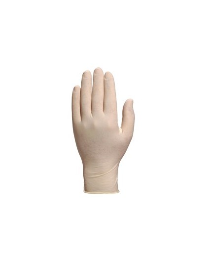 Scatola 100 GUANTI LATTICE Tg.Grande 8/9 NON Talcati V1340