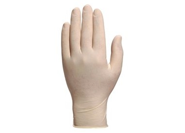 Scatola 100 GUANTI LATTICE Tg.Grande 8/9 NON Talcati V1340
