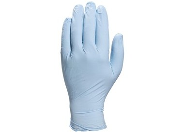 Scatola 100 GUANTI NITRILE Tg.Media NON Talcati V1400
