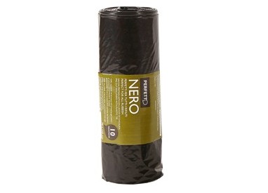 10 SACCHI RIFIUTI 70X110CM-110Lt 20µ NERO Classic