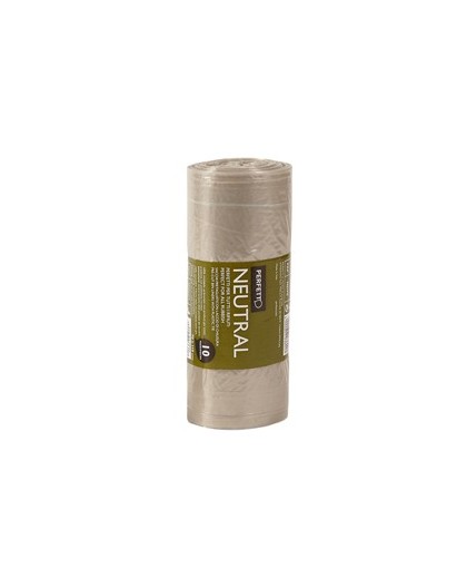 10 SACCHI RIFIUTI 70X110CM-110Lt 20µ TRASPARENTE Classic