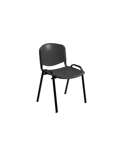 SEDIA ATTESA Dado D5SP NERO senza BRACCIOLI