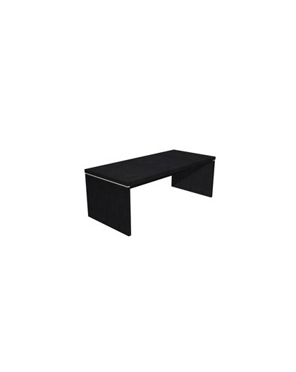 SCRIVANIA DIREZIONALE 180X90cm NERO VEN. - PRESTIGE