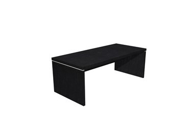 SCRIVANIA DIREZIONALE 180X90cm NERO VEN. - PRESTIGE