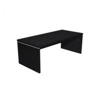 SCRIVANIA DIREZIONALE 180X90cm NERO VEN. - PRESTIGE