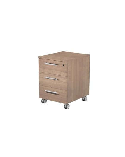 CASSETTIERA 3CASS. c/ruote 41,8x52x61,5cm CILIEGIO AR.- PRESTIGE