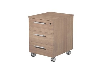 CASSETTIERA 3CASS. c/ruote 41,8x52x61,5cm CILIEGIO AR.- PRESTIGE