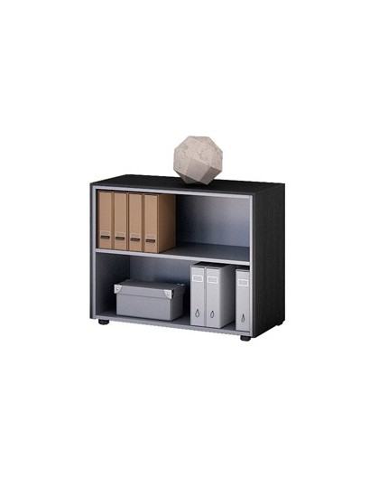 MOBILE BASSO A GIORNO 82,8X43cm H81,4cm NERO VEN. - PRESTIGE