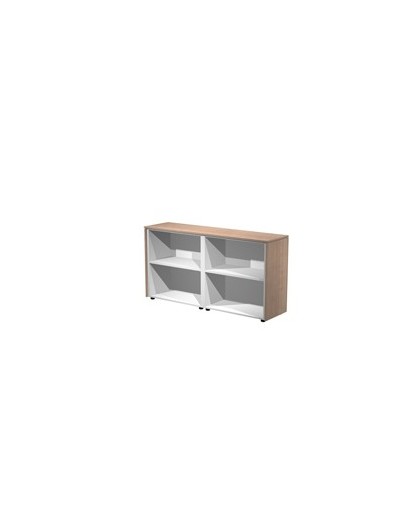 COPPIA MOBILI BASSI A GIORNO 162,8X43cm H81,4cm CILIEGIO AR. - PRESTIGE