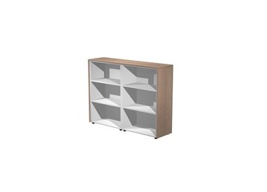COPPIA MOBILI MEDI A GIORNO 162,8X43cm H119,8cm CILIEGIO AR.- PRESTIGE