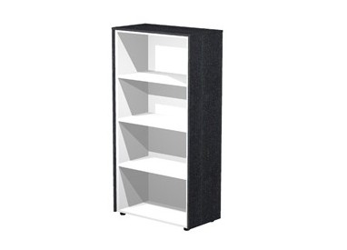 MOBILE MEDIO-ALTO A GIORNO 82,8X43cm H158,2cm NERO VEN. - PRESTIGE