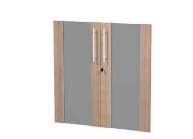 COPPIA ANTE VETRO/MELAMIN. x Mob.BASSO CILIEGIO AR - PRESTIGE