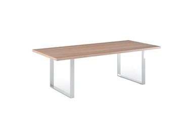 TAVOLO RIUNIONI 220x100cm CILIEGIO AR.- PRESTIGE METAL