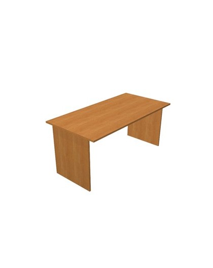 SCRIVANIA LINEARE 160X80cm NOCE CHIARO - EASY