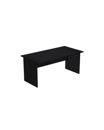 SCRIVANIA LINEARE 160X80cm NERO VENATO - EASY