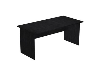SCRIVANIA LINEARE 160X80cm NERO VENATO - EASY