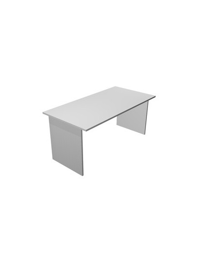 SCRIVANIA LINEARE 160X80cm GRIGIO - EASY