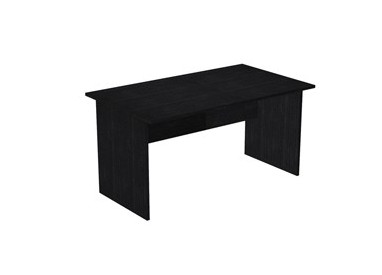 SCRIVANIA LINEARE 140X80cm NERO VENATO - EASY