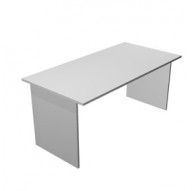 SCRIVANIA LINEARE 80X80cm BIANCO - EASY