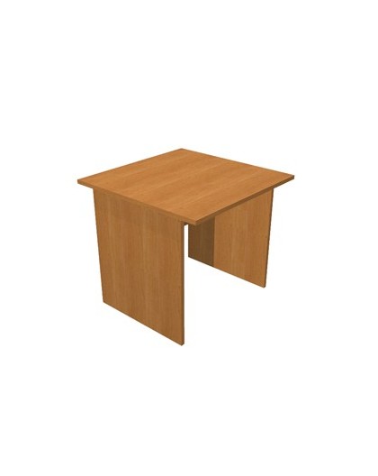 SCRIVANIA LINEARE 80X80cm NOCE CHIARO - EASY