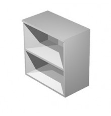 MOBILE BASSO A GIORNO 80X35cm H72cm GRIGIO - EASY