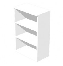 MOBILE MEDIO A GIORNO 80X35cm H120cm BIANCO - EASY