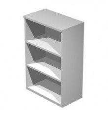 MOBILE MEDIO A GIORNO 80X35cm H120cm GRIGIO - EASY