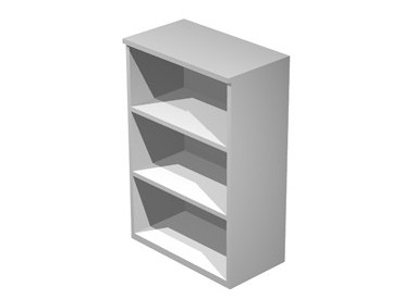 MOBILE MEDIO A GIORNO 80X35cm H120cm GRIGIO - EASY