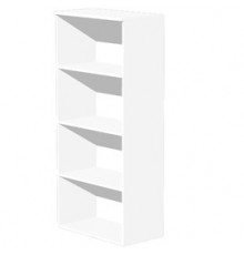 MOBILE ALTO A GIORNO 80X35cm H180cm BIANCO - EASY