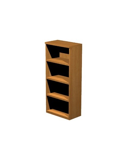 MOBILE ALTO A GIORNO 80X35cm H180cm NOCE CHIARO - EASY