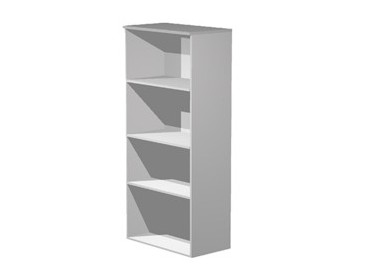 MOBILE ALTO A GIORNO 80X35cm H180cm GRIGIO - EASY