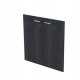 COPPIA ANTE in MELAMIN. x Mob.BASSO NERO VENATO - EASY