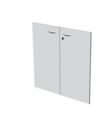 COPPIA ANTE in MELAMIN. x Mob.BASSO GRIGIO - EASY