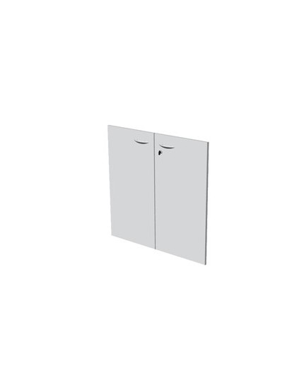 COPPIA ANTE in MELAMIN. x Mob.BASSO GRIGIO - EASY