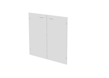 COPPIA ANTE in VETRO SATINATO x Mob.BASSO - EASY