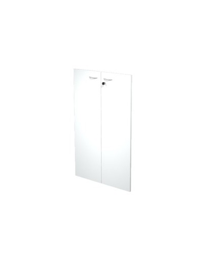 COPPIA ANTE in MELAMIN. x Mob.MEDIO BIANCO - EASY