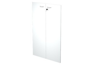 COPPIA ANTE in MELAMIN. x Mob.MEDIO BIANCO - EASY