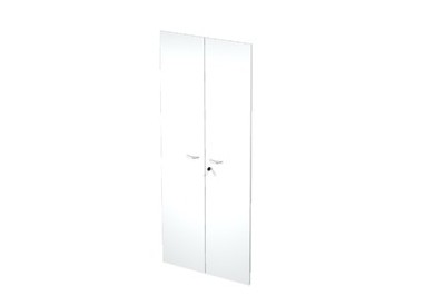 COPPIA ANTE in MELAMIN. x Mob.ALTO BIANCO - EASY