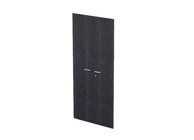 COPPIA ANTE in MELAMIN. x Mob.ALTO NERO VENATO - EASY
